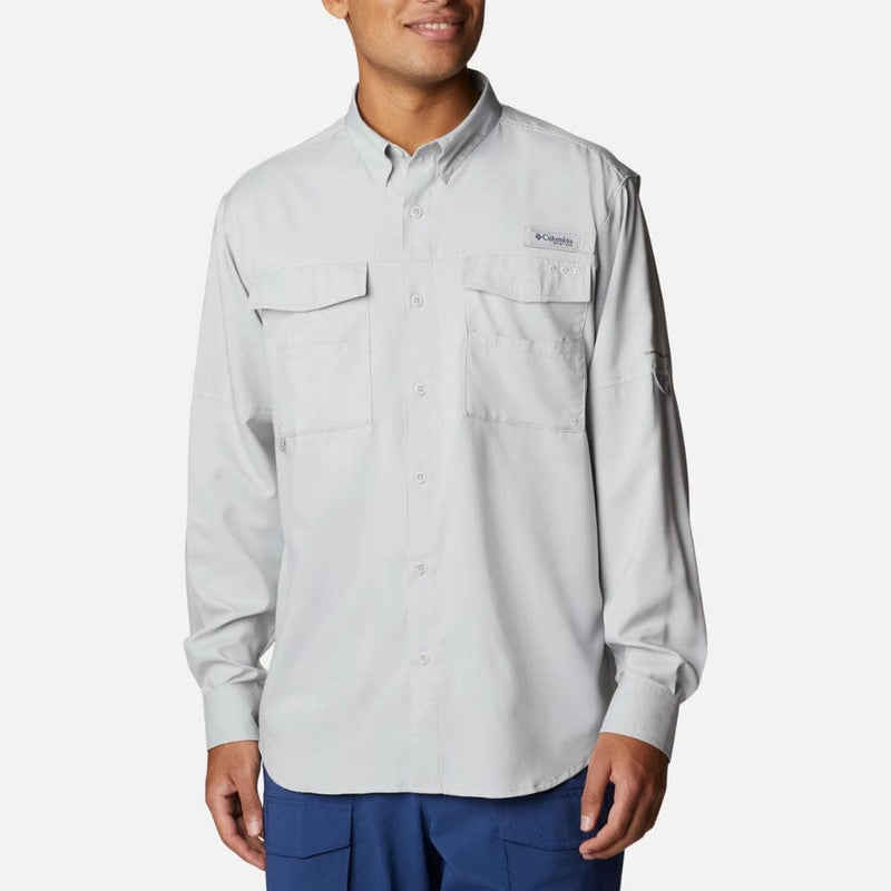 Camisa Manga Larga Hombre Blood and Guts IV Columbia Cool Grey