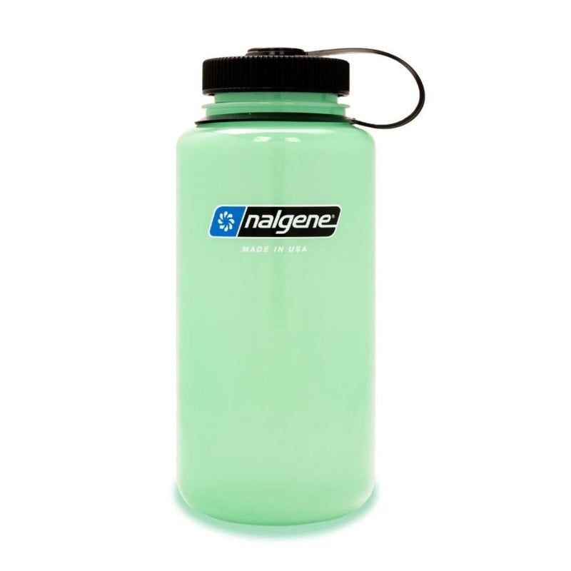 Botella Nalgene Sostenible Boca Ancha 32 OZ (1L) GLOW GREEN 348609