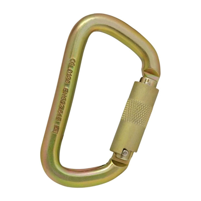 Mosquetón "D" Automático Acero Inoxidable ISC KH200