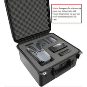 Caja Pelican 1450 sin Foam Silver