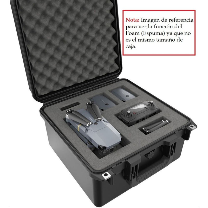 Caja Pelican 1450 sin Foam Silver