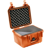 Caja Pelican 1300 con Foam Naranja