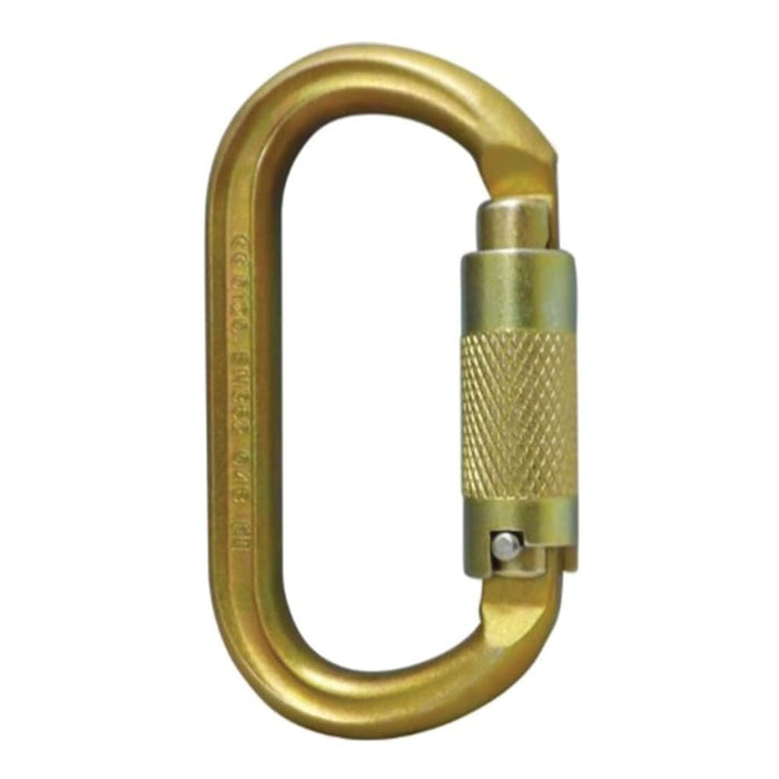 Mosquetón Ovalado ISC Acero Offset TwistLock 40KN