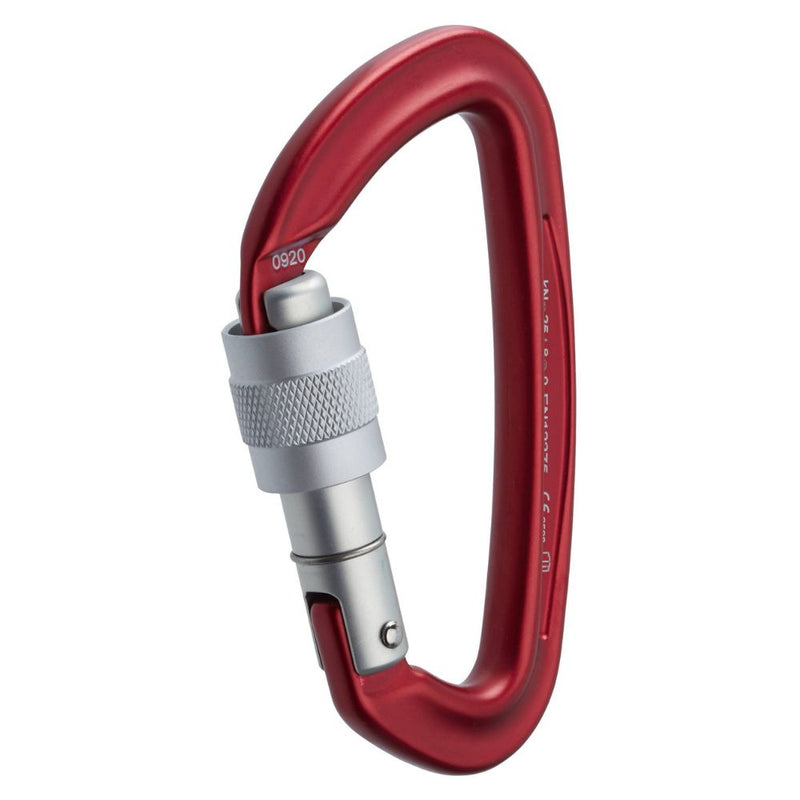 Mosquetón Aluminio NRS Sliq Seguro Rosca 25 kN