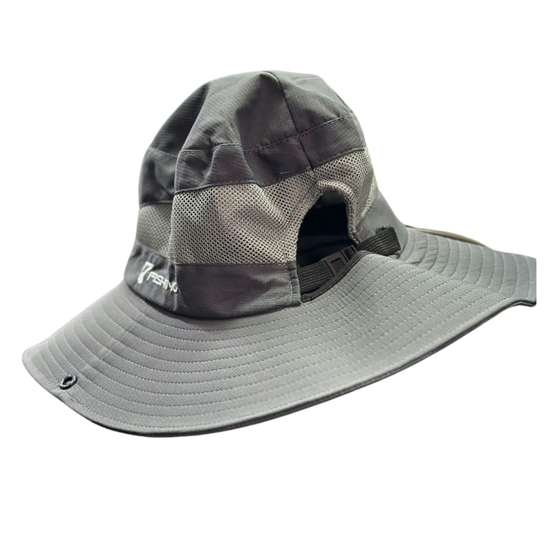 Sombrero con Protección UV 7 Fishing Gray