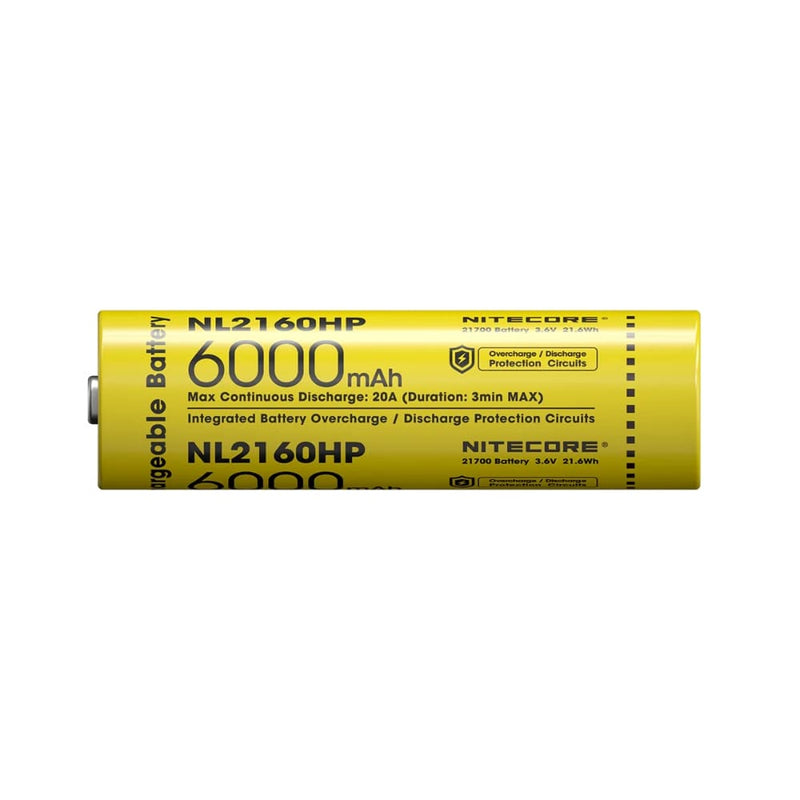 Batería Nitecore NL2160HP (6000mAh) 21700