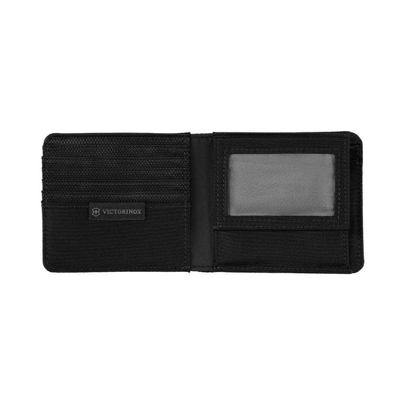Billetera Bi-fold con monedero Victorinox Negro