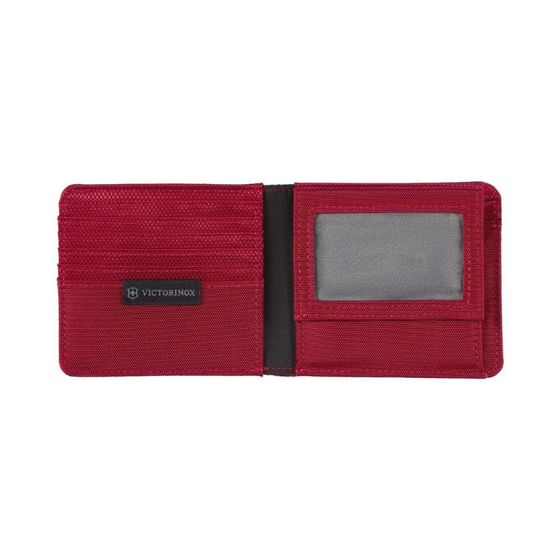 Billetera Bi-fold con monedero Victorinox Rojo