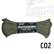 Cuerda Paracord 550 Atwood Ropes - 100 ft / 30m C02