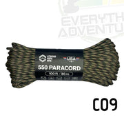 Cuerda Paracord 550 Atwood Ropes - 100 ft / 30m C09