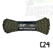 Cuerda Paracord 550 Atwood Ropes - 100 ft / 30m C24