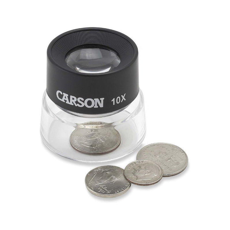 Lupa Carson 10x con Soporte (Stand Magnifier)
