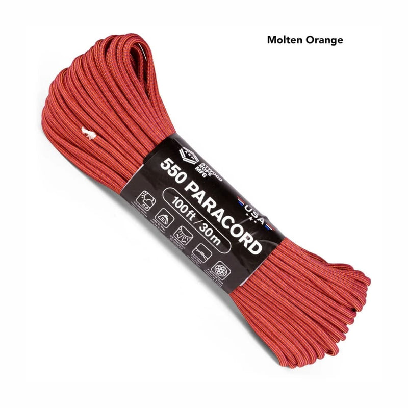 Cuerda Paracord 550 Atwood Ropes - 100 ft / 30m