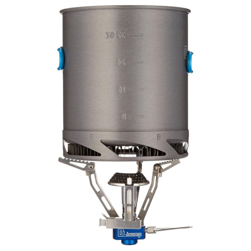 Cocina de Camping Plegable Olicamp Electron con Olla