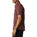 Camisa Manga Corta Hombre Newton Ridge II Columbia Dark Red M