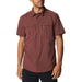 Camisa Manga Corta Hombre Newton Ridge II Columbia Dark Red M