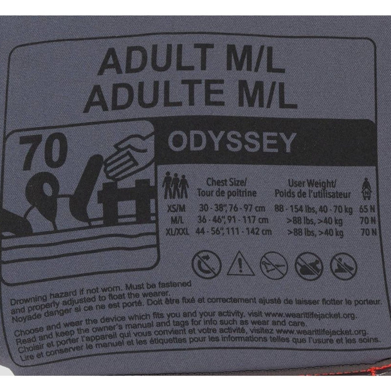 Chaleco NRS Odyssey PFD Citrus