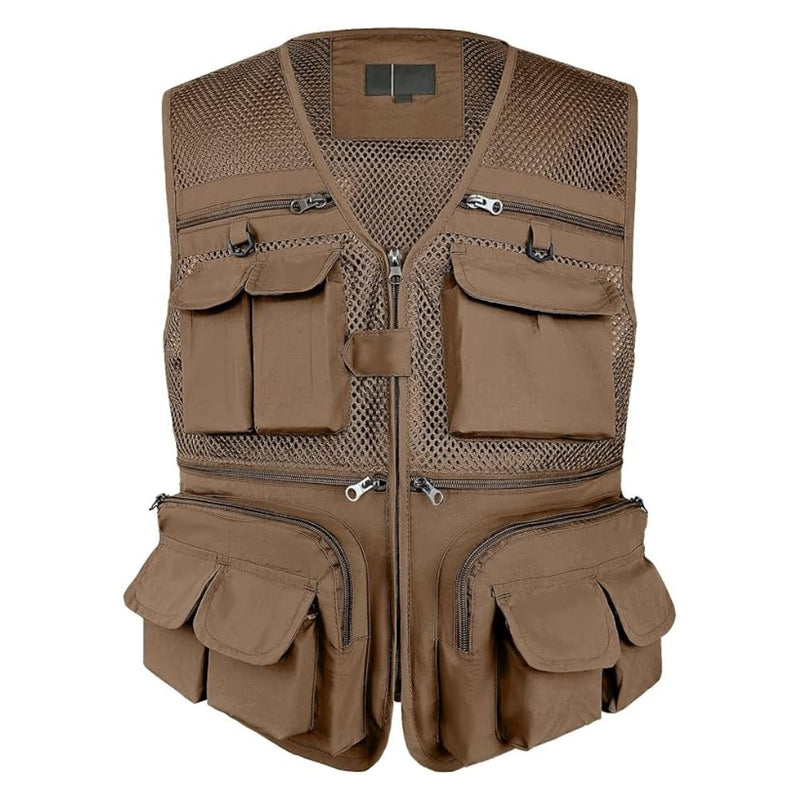 Chaleco Safari Outdoor Multibolsillos