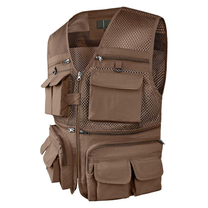 Chaleco Safari Outdoor Multibolsillos