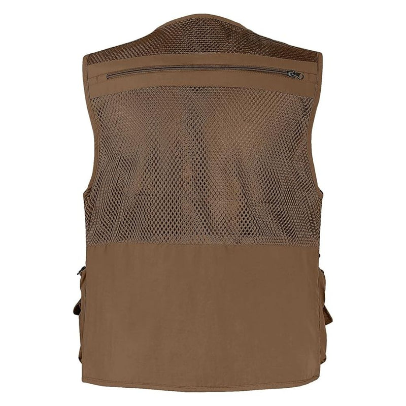 Chaleco Safari Outdoor Multibolsillos