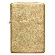 Encendedor Zippo Recargable Tumble Brass Gold