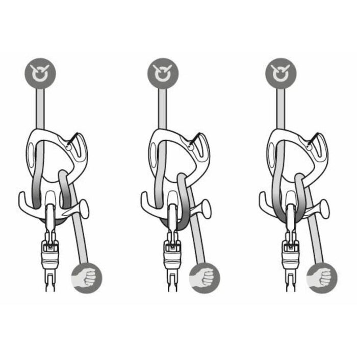 Descensor Pirana Guide Petzl D005AB00