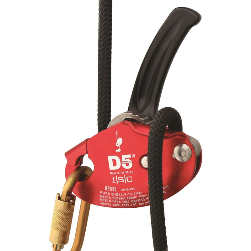 Descensor ISC D5 Work Rescue RP885A1