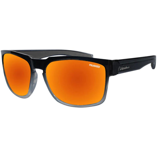 Lente Smart Bomber Marco Ahumado Lente Rojo Foam Gris