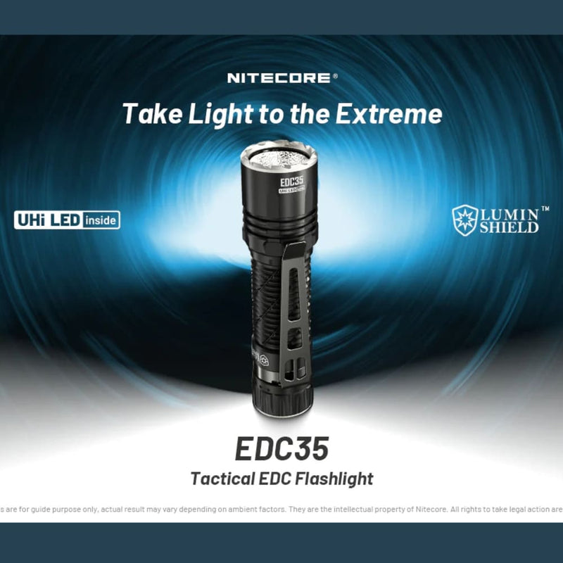 Linterna Nitecore EDC35 5,000 Lúmenes