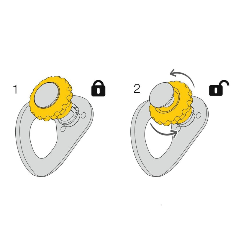Placa Anclaje Coeur Pulse 12mm Petzl