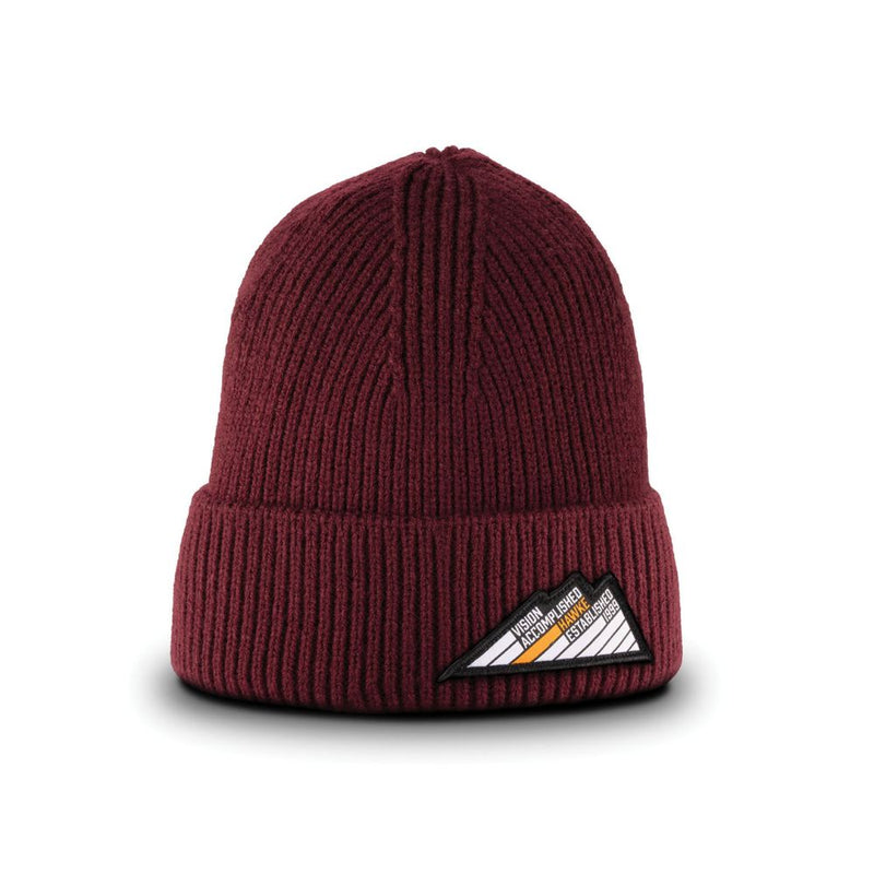 Gorro Hawke Knit Beanie Three Peaks Patch