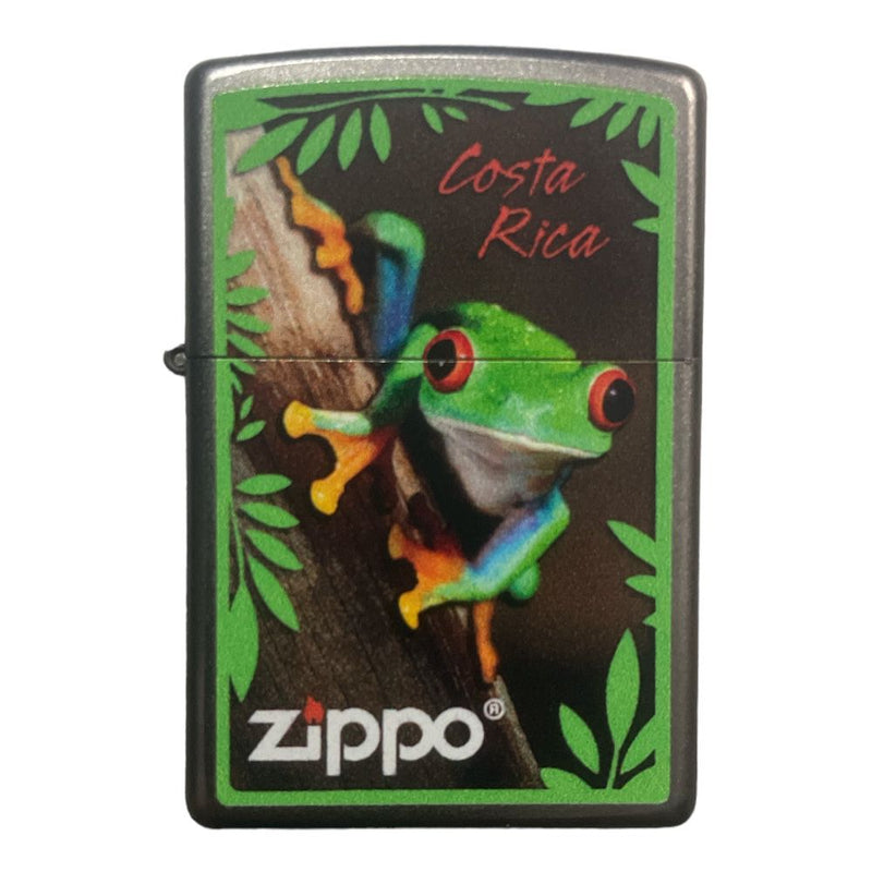 Encendedor Zippo Recargable Rana Ojos Rojos 205