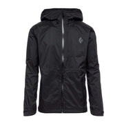 Jacket Black Diamond Treeline Rain Shell Hombre Black
