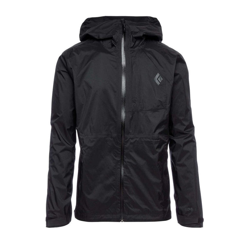 Jacket Black Diamond Treeline Rain Shell Hombre Black