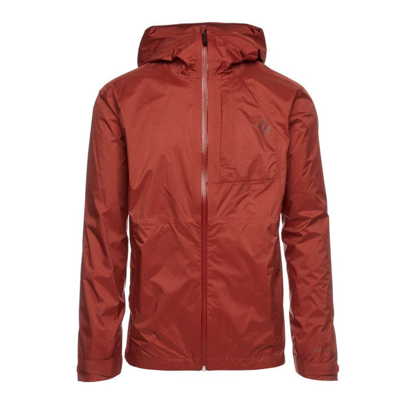 Jacket Black Diamond Treeline Rain Shell Hombre Red Rock