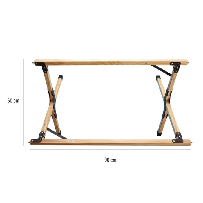 Mesa Plegable de Camping Pine Wood