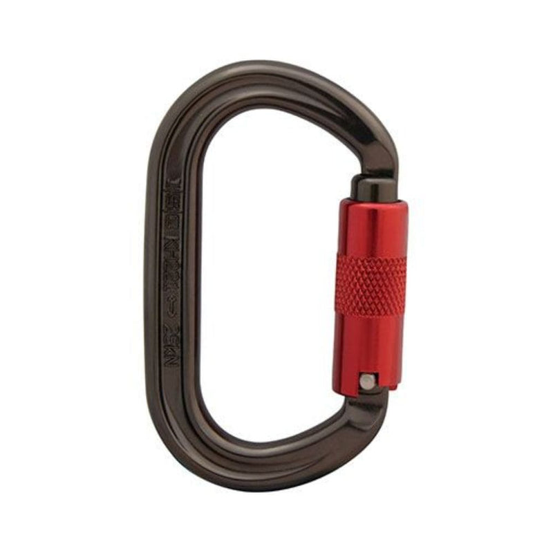 Mosquetón Alu/Aut Ovalado SuperSafe Offset 25kN ISC