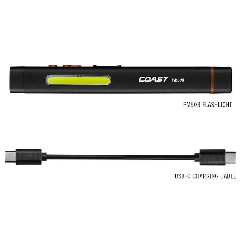 Linterna Coast PM50R (Con Láser) Recargable