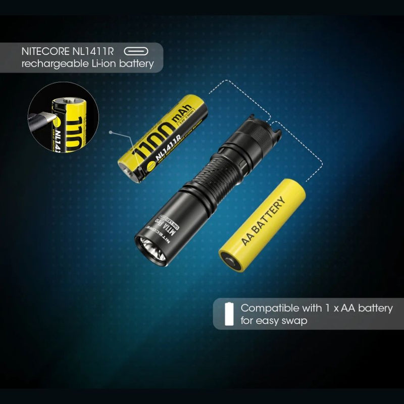 Linterna Nitecore MT1A PRO 800 Lúmenes