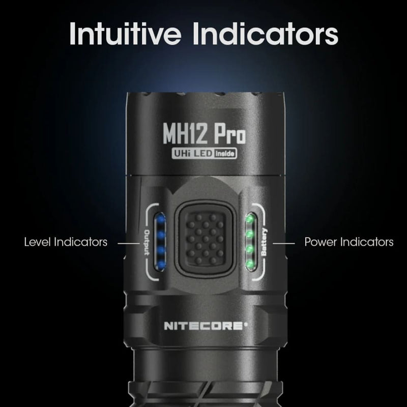 Linterna Nitecore MH12 PRO 3,300 lúmenes