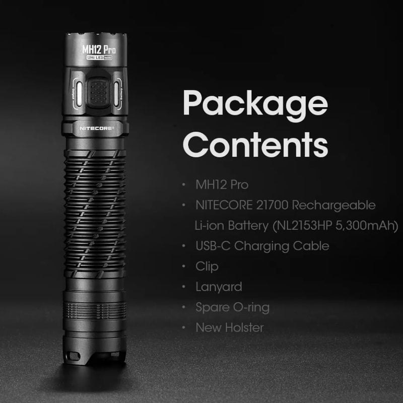 Linterna Nitecore MH12 PRO 3,300 lúmenes