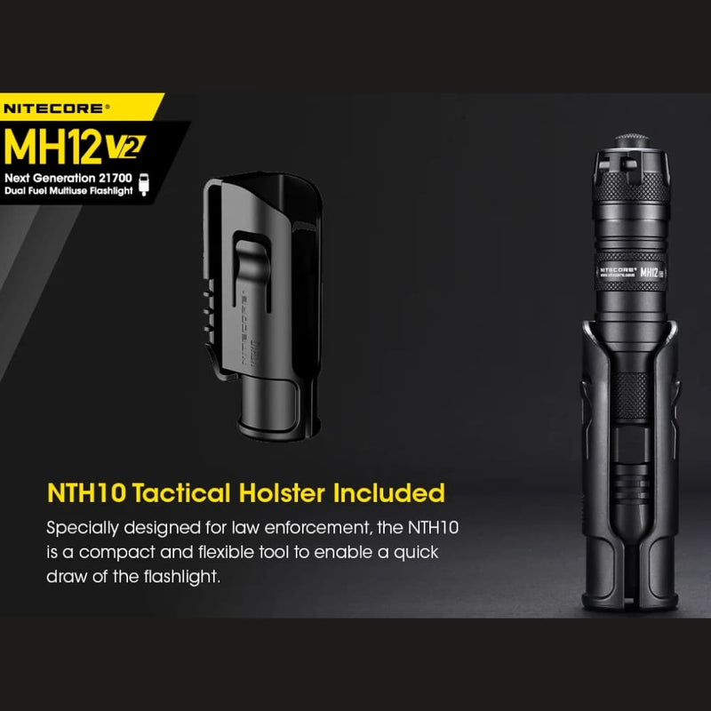 Linterna Nitecore MH12 V2 1,200 Lúmenes