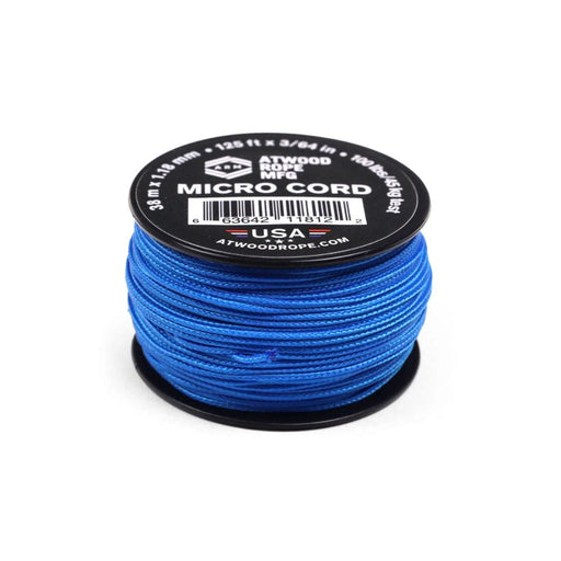 Micro Cord ATW Cordon 1.18mm (38m) 125' Blue