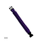 Pulsera Paracord Morado (16-16)
