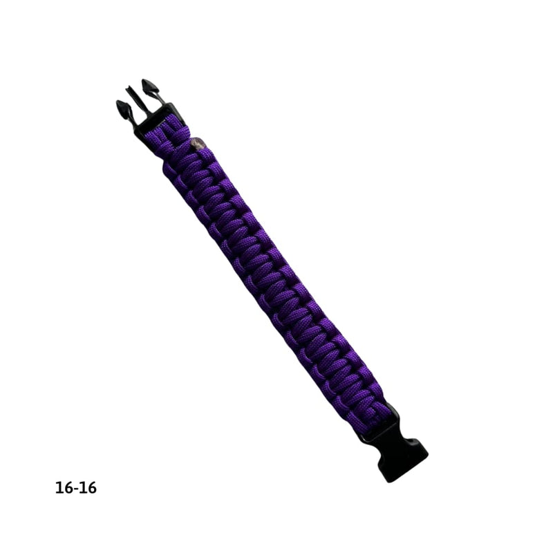 Pulsera Paracord Morado (16-16)