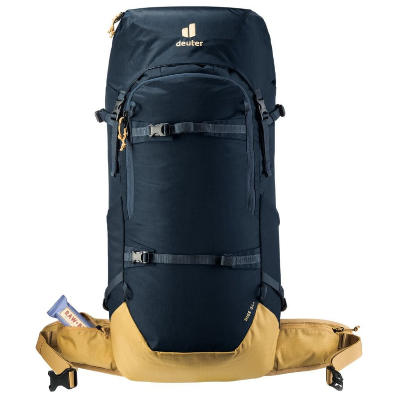 Mochila Deuter Rise 34+ Ink-Caramel