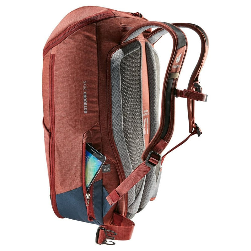 Mochila Deuter Rotsoord 25+5 Redwood-Ink
