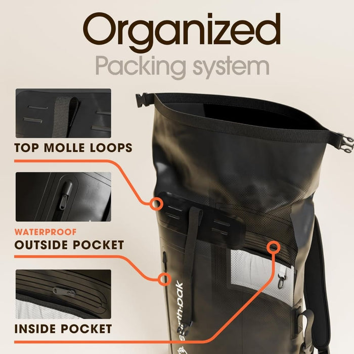 Mochila Impermeable de 55L Earth Pak