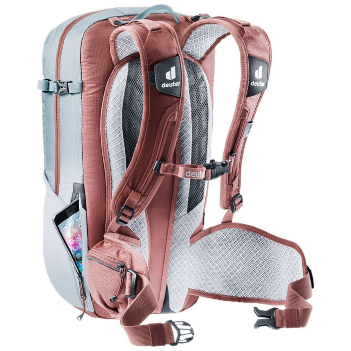 Mochila de Ciclismo Deuter Flyt 18 SL Dusk-Redwood