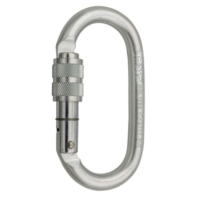 Mosquetón Acero Oval Pro Lock C.A.M.P.